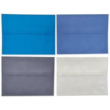Imagem de Empilhador de envelope azul - A2-6 x 4,5 polegadas - 20 unidades