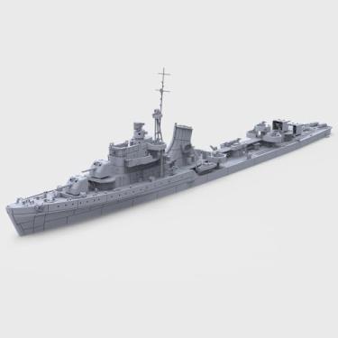 Imagem de MRY-SFW Kit de modelo militar 1/1200 da marinha italiana Caio Duilio Class Destroyer ITS Maggioni