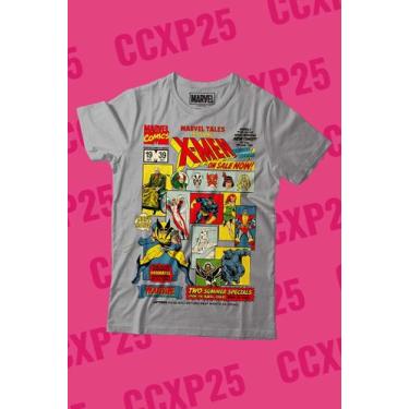 Imagem de Camiseta Marvel X-Men On Sale Now - Piticas, G2, Cinza, Unissex