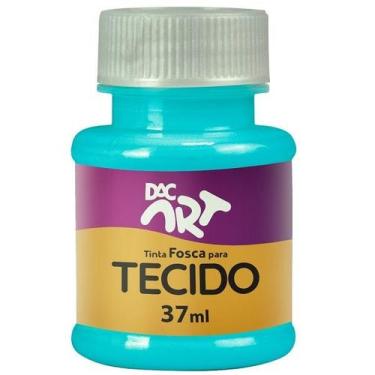Imagem de Tinta Fosca para Tecido 37ML Turquesa DAC