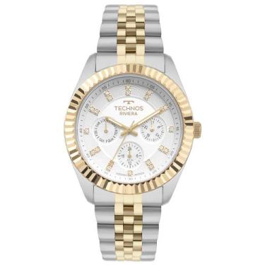 Imagem de Relógio Technos Feminino Riviera Bicolor - 6P79CC/1K