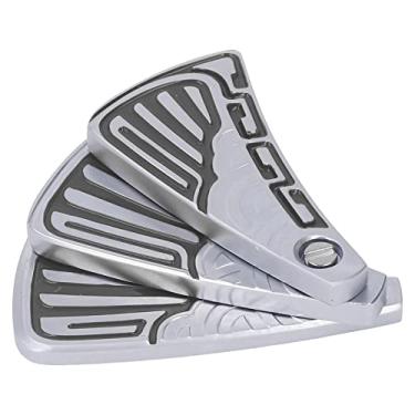 Imagem de POCREATION Brinquedo Deslizante Magnético Com Ventilador Dobrável, Design de Pista Dupla de 3 Camadas, Aço Inoxidável Polido à Mão, Brinquedo de Ansiedade para Alívio de Estresse para (BLACK)