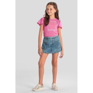 Imagem de Conjunto infantil menina com strass Brandili