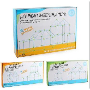 Imagem de Kit de construção Construction Fort Kids 85 peças Ultimate com GE - Gl