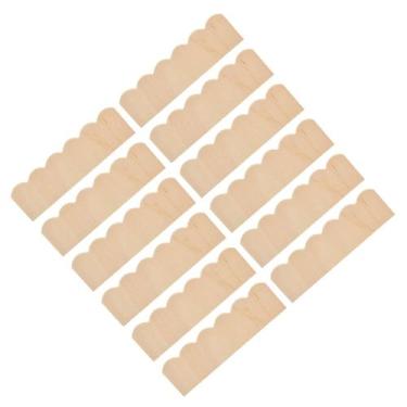 Imagem de Telhas de madeira Dollhouse 1:12 Dofirs em miniatura x12 - Dpofirs