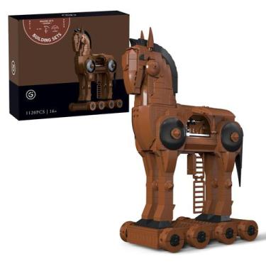 Imagem de Kit de construção Givenni Trojan Horse com 1120 peças