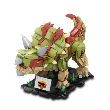 Imagem de Brinquedo de blocos de construção DAHONPA Dinosaur Triceratops 952 peç