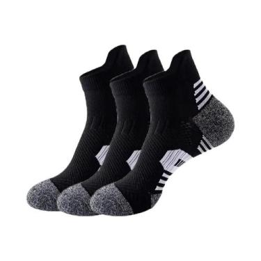 Imagem de Meias Esportivas Antiderrapantes De Secagem Rápida Para Homens E Mulhe