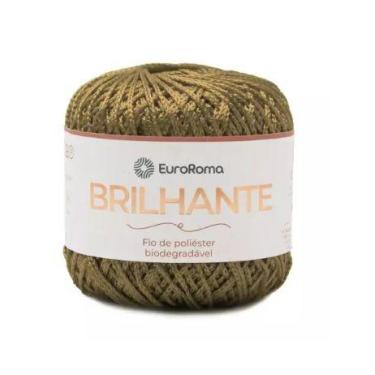 Imagem de Linha Brilhante EuroRoma Cor 460 Ouro Velho 100g 136m