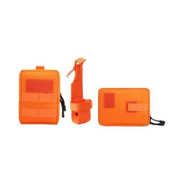 Imagem de Colete Tático Militar Para Cães 3 Peças: Arnês, Bolsa E Cinto Molle Co