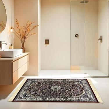 Imagem de 1 Tapete Banheiro Belga Grande Absorve Es Cl 100 x 140 Vr - IDEALIZA, 