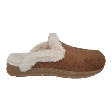 Imagem de Pantufa Feminina Pegada 266005-02 Atoalhado, Terra, 38