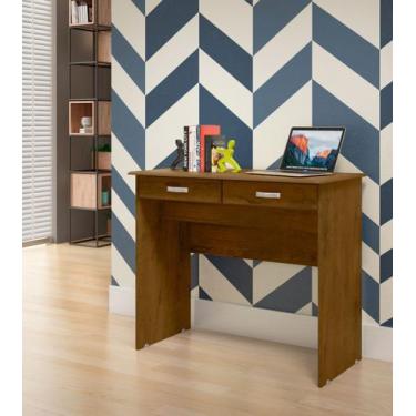 Imagem de Escrivaninha Mesa Computador Quarto Escritorio Ej 2 gavetas - EJ MOVEI