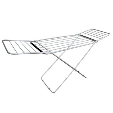 Imagem de Varal de chão com abas 186 x 95 x 56 cm em alumínio - Botafogo