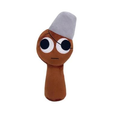 Imagem de Brinquedos De Pelúcia Para Crianças, Boneca Sprunki, Almofada De Jogo,