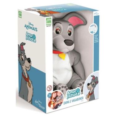 Imagem de Boneco Disney Amor de Filhote Vagabundo Roma Brinquedos - 789696525177