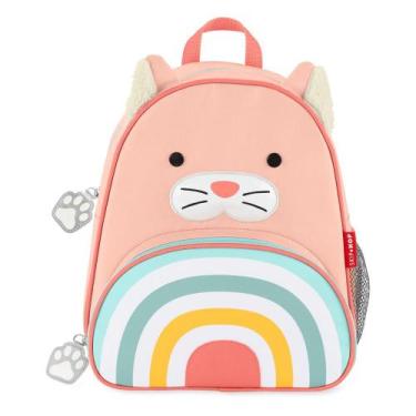 Imagem de Mochila Infantil Zoo Skip Hop Gatinha Colorido, Único, Rosa