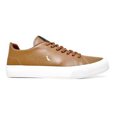 Imagem de Tênis Reserva Goodfield Masculino, 40, Caramelo