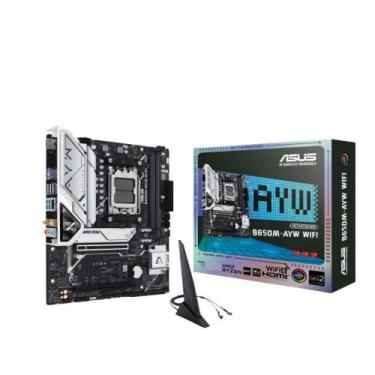 Imagem de Placa Mãe ASUS B650M-AYW WIFI AM5 DDR5 mATX