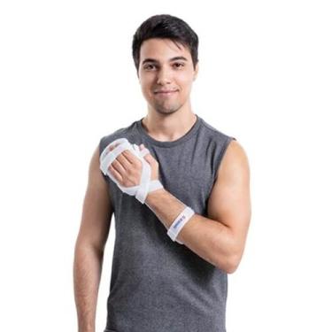 Imagem de Tala de Pvc Punho Mãos Dedos 401 Salvapé, Esquerdo