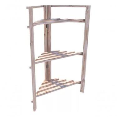 Imagem de Rack Estante De Canto Arara De Livros Espaço P/ Livros - TECHNOX
