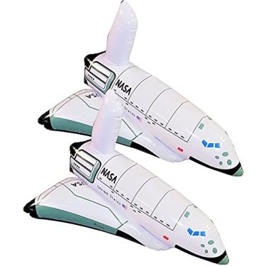 Imagem de Zugar Land Incríveis Bonecos Infláveis De Astronautas Do Ônibus Espacial. Decoração Inflável Para Parede E Teto Mesa. Tema Perfeito Explorar A Galáxia, O Cosmos Universo. (2 Espaciais)
