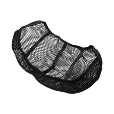 Imagem de Capa De Assento De Motocicleta 3D Elástica, Respirável, Antiderrapante