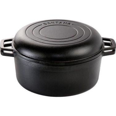 Imagem de Panela Para Pão De Caçarola Ferro Dutch Oven Forno Holandês