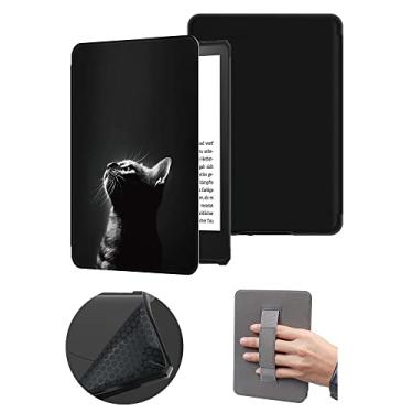 Imagem de Capa macia com alça de mão para a 11ª geração do Kindle lançado em 2022, capa à prova de quedas com função de despertar automático - não para a 11ª geração do Kindle Paperwhite