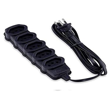 Imagem de Extensao C/ Terra, 5 Tomadas, 3X0,75Mm2, 3M Pt