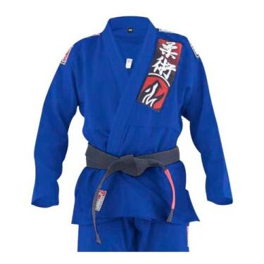 Imagem de Kimono Choke Jiu Jitsu Bjj - Naja Azul A3