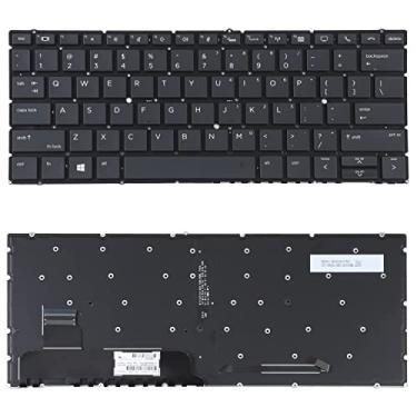 Imagem de For HP Elitebook X360 836 730 G5 735 G5 G6 US Version Keyboard with Backlight
