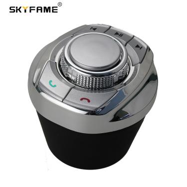 Imagem de Skyfame universal carro sem fio multimídia controlador de controle remoto volante suporte android