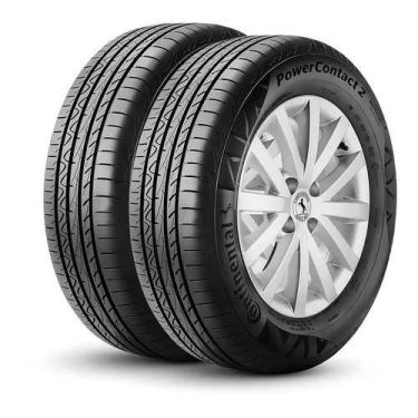 Imagem de Kit 2 Pneus 195/55R15 Continental PowerContact 2 85H Aro 15