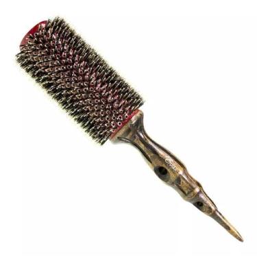 Imagem de Escova De Cabelo Profissional Evas W 0315, Natural Javali Nylon Alisan