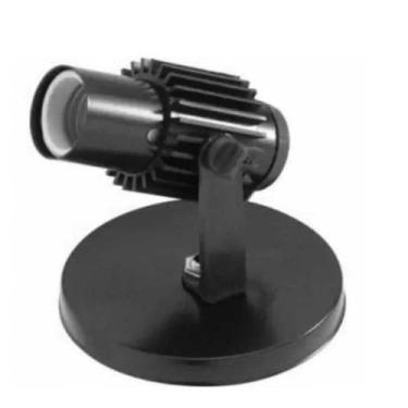 Imagem de Spot B1 Simples Aletado Para 1x E27 Led Bulbo Preto C/ Preto - Bivolt 