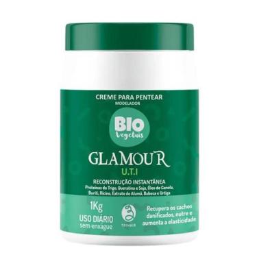 Imagem de Creme de Pentear Biovegetais UTI Glamour Reconstrução 1kg - Trihair