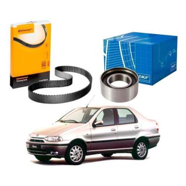 Imagem de Kit Correia Dentada Tensor Siena 1.6 8v 1998 A 2000 - Continental