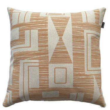 Imagem de Almofada Plaid Soft Salmão 40x40cm - Serigrafada Frente e Verso - FAST
