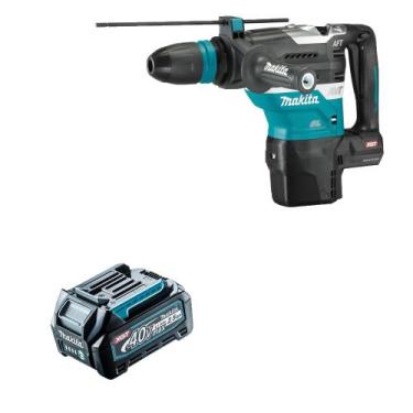 Imagem de Martelete combinado XGT 40V HR005GZ Bateria 2.5Ah Makita