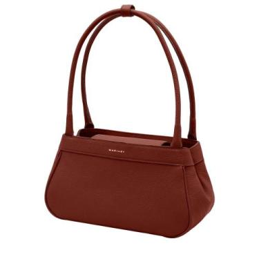 Imagem de Bolsa de Couro Mariart Íris, Terracota
