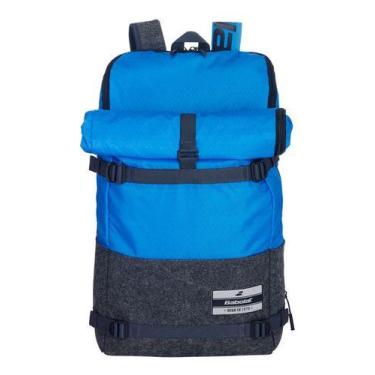 Imagem de Mochila Babolat 3+3 Evo Drive P/ Raquete De Tênis, Azul, Cinza