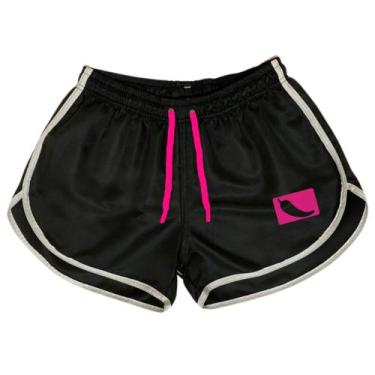 Imagem de Short Feminino Praia Piscina Verão Estampado Reforçado Com Bolso - Use