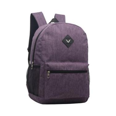 Imagem de Mochila Escolar Trabalho Passeio Academia Grande Feminina Masculina Fu