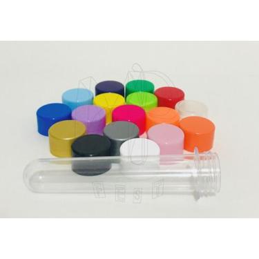 Imagem de kit Tubete 13cm com 20un Para personalisar - Mpest, Branco
