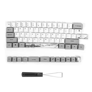 Imagem de Material PBT 73pcs Sublimação Chaps Com Padrão Fofo para Teclado Mecânico e Cores Ricas Universais, Melhoradas para Mais Durabilidade do Teclado Mecânico Acessório
