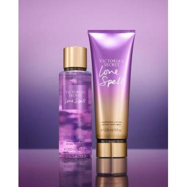 Imagem de Kit Victoria Secrets Love Spell Body Splash + Hidratante corporal Clás