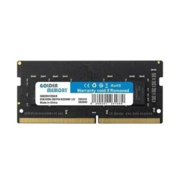 Imagem de Memória RAM DDR4 8GB SO-DIMM 2400/2666MHz - Dourada