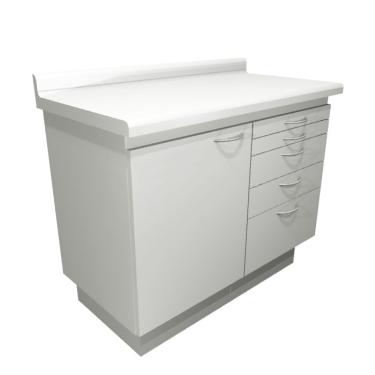 Imagem de Móveis Odontológicos - Compact Duplo Light - Porta/gaveteiro