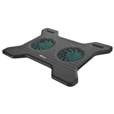 Imagem de Base Cooler para Notebook Trust Xstream, Com 2 Ventoinhas, USB, Cabo Fixo de 50cm, Laptop 15,6&quot;, Preto